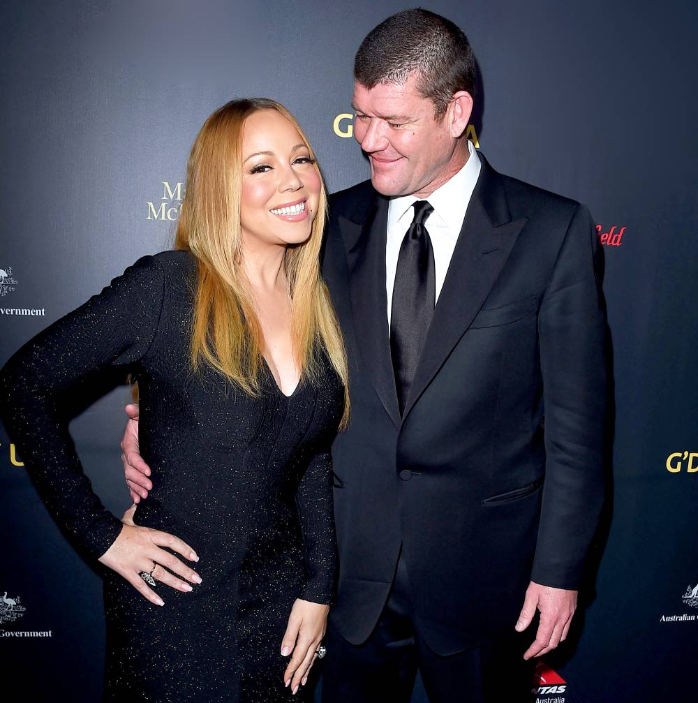 James Packer and Mariah Carey