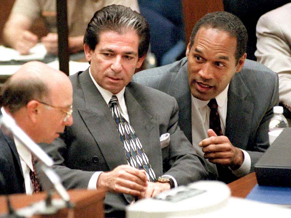 Robert Kardashian and O.J. Simpson