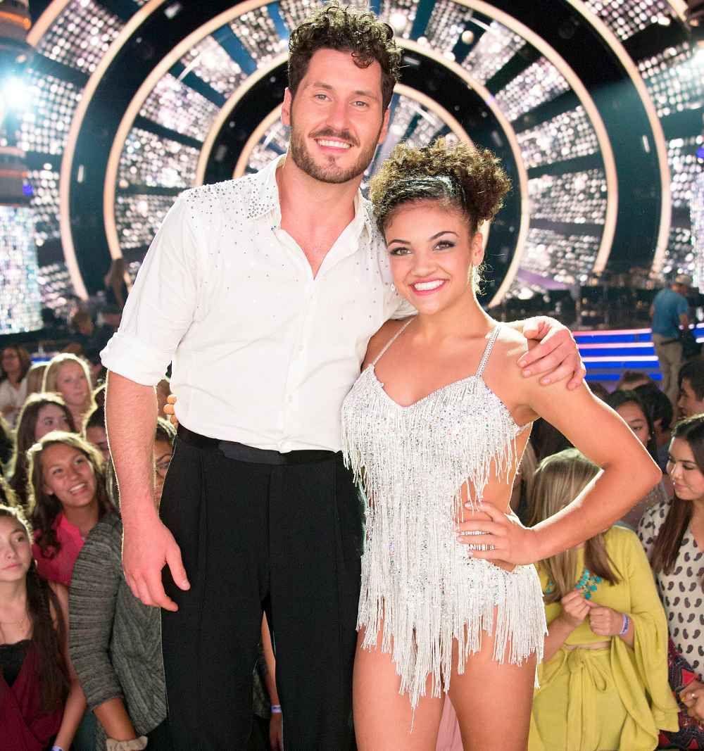 Laurie Hernandez and Val Chmerkovskiy