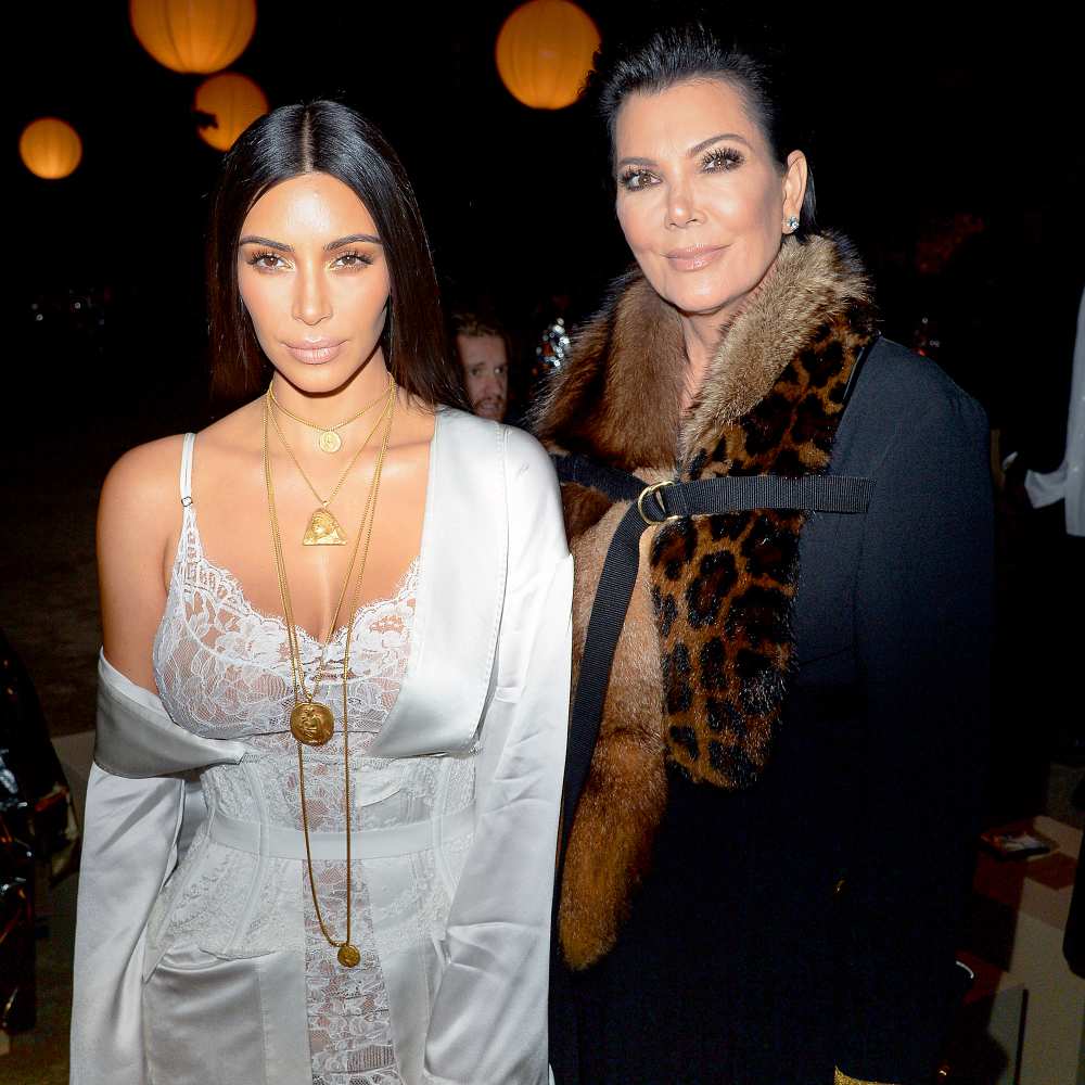 Kim Kardashian and Kris Jenner