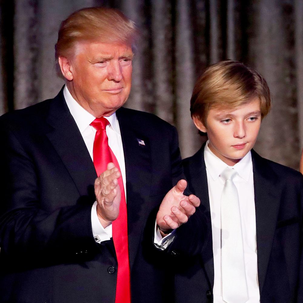 Donald Trump and Barron Trump