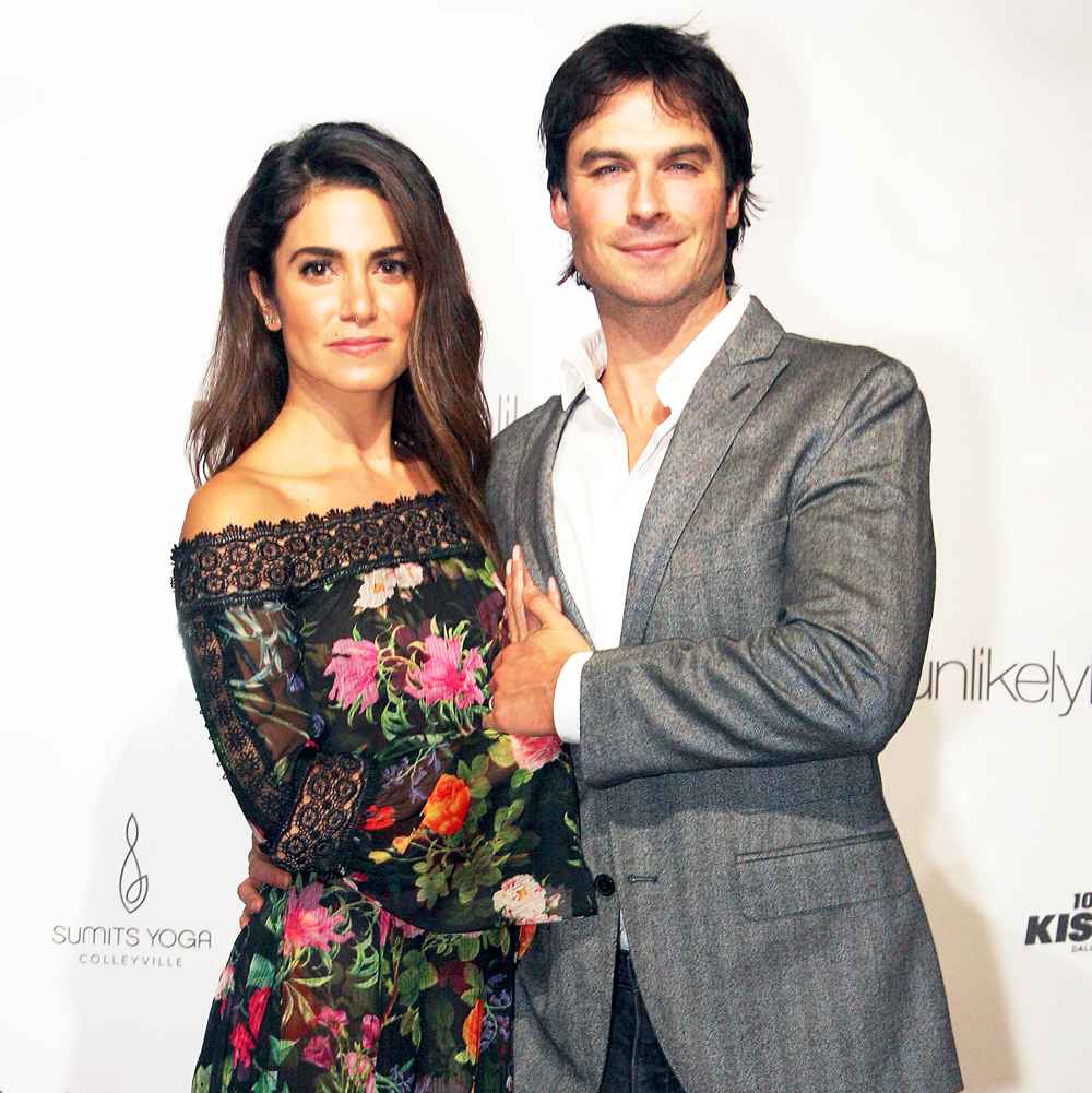 Nikki Reed and Ian Somerhalder