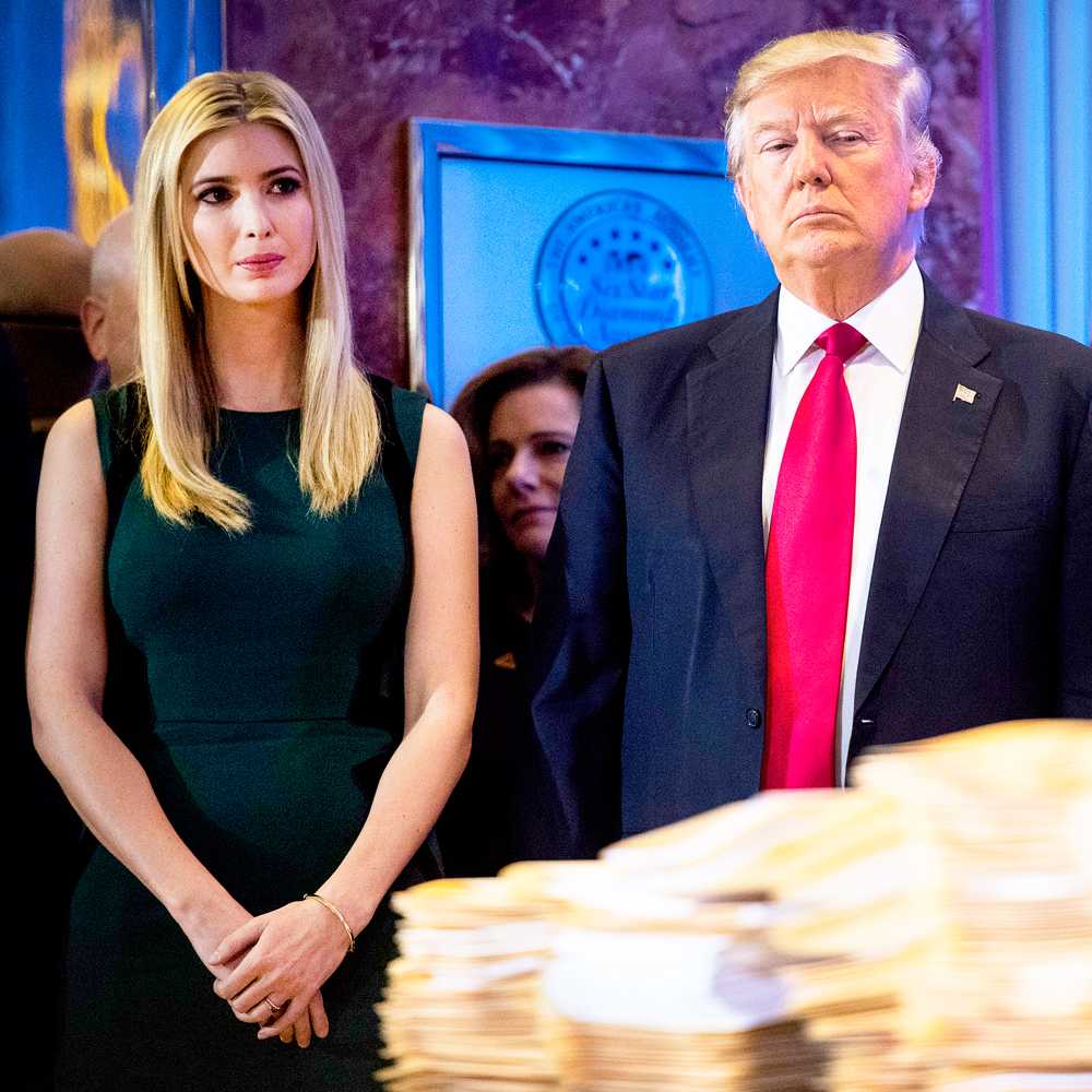 Ivanka Trump and Donald Trump