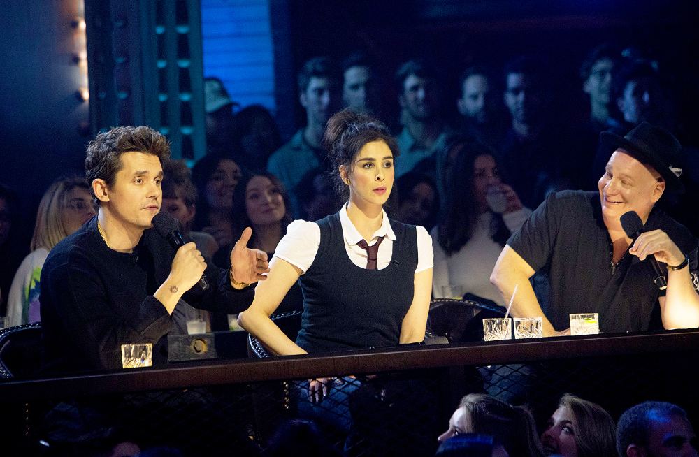 John Mayer, Sarah Silverman and Jeff Ross