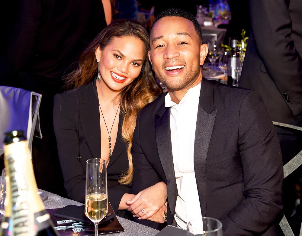 Chrissy Teigen and John Legend