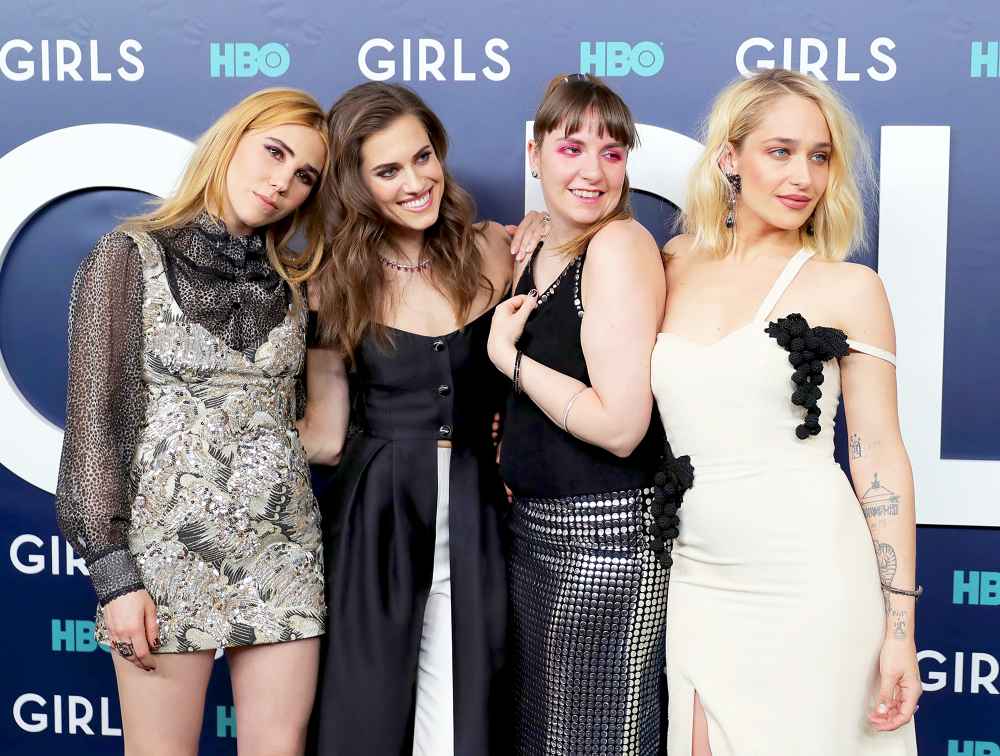 Zosia Mamet, Allison Williams, Lena Dunham and Jemima Kirke