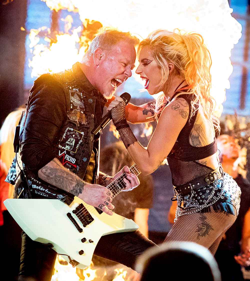 James Hetfield, Metallica and Lady Gaga