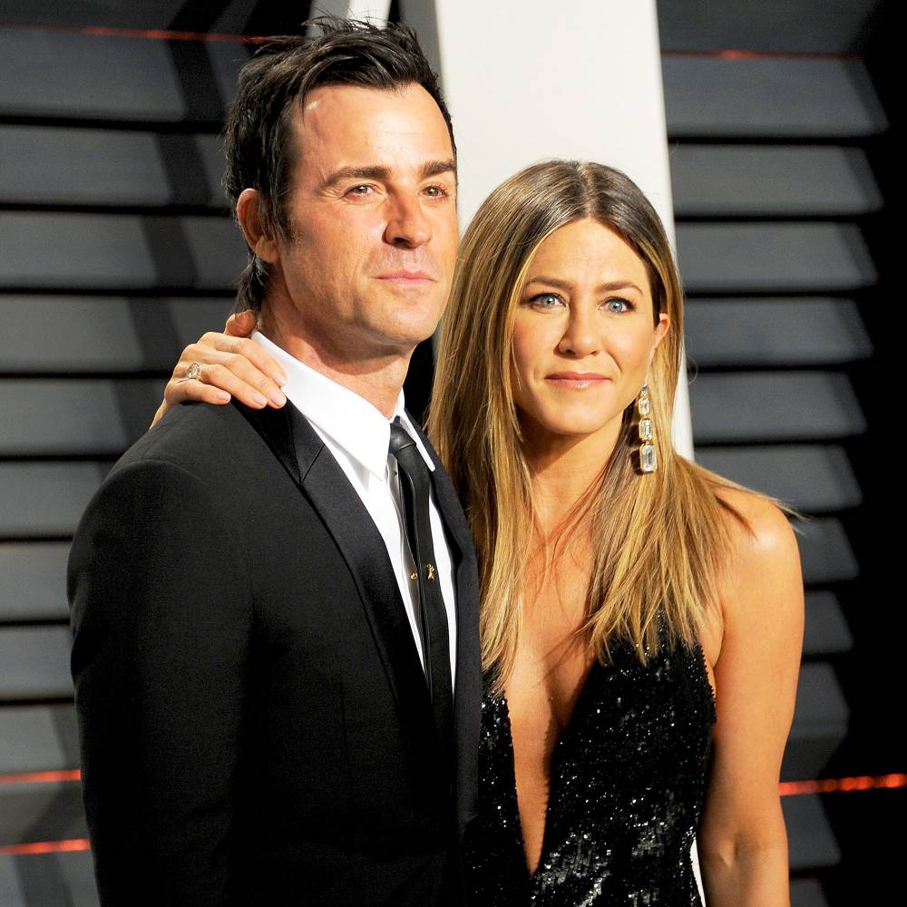 Justin Theroux and Jennifer Aniston