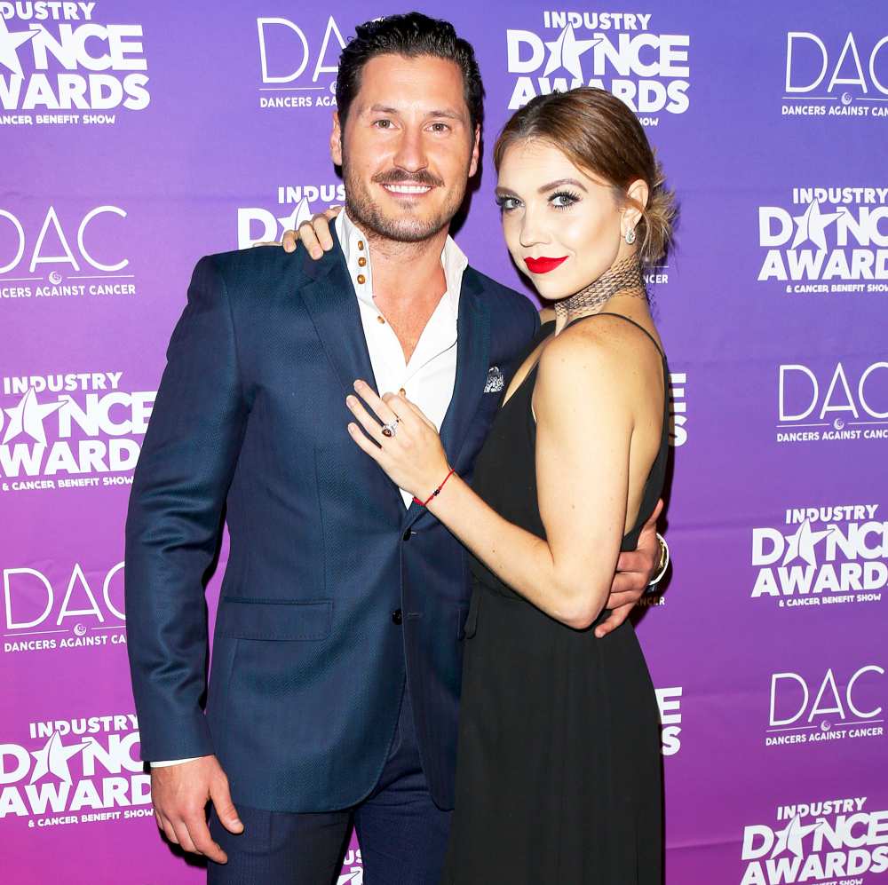 Val Chmerkovskiy and Jenna Johnson