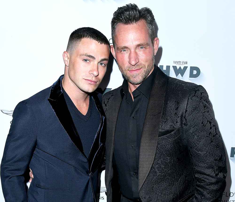 Colton Haynes and Jeff Leatham