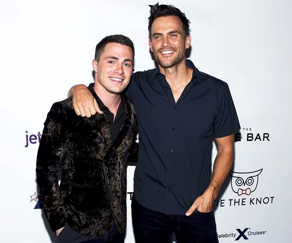 Colton Haynes and Cheyenne Jackson