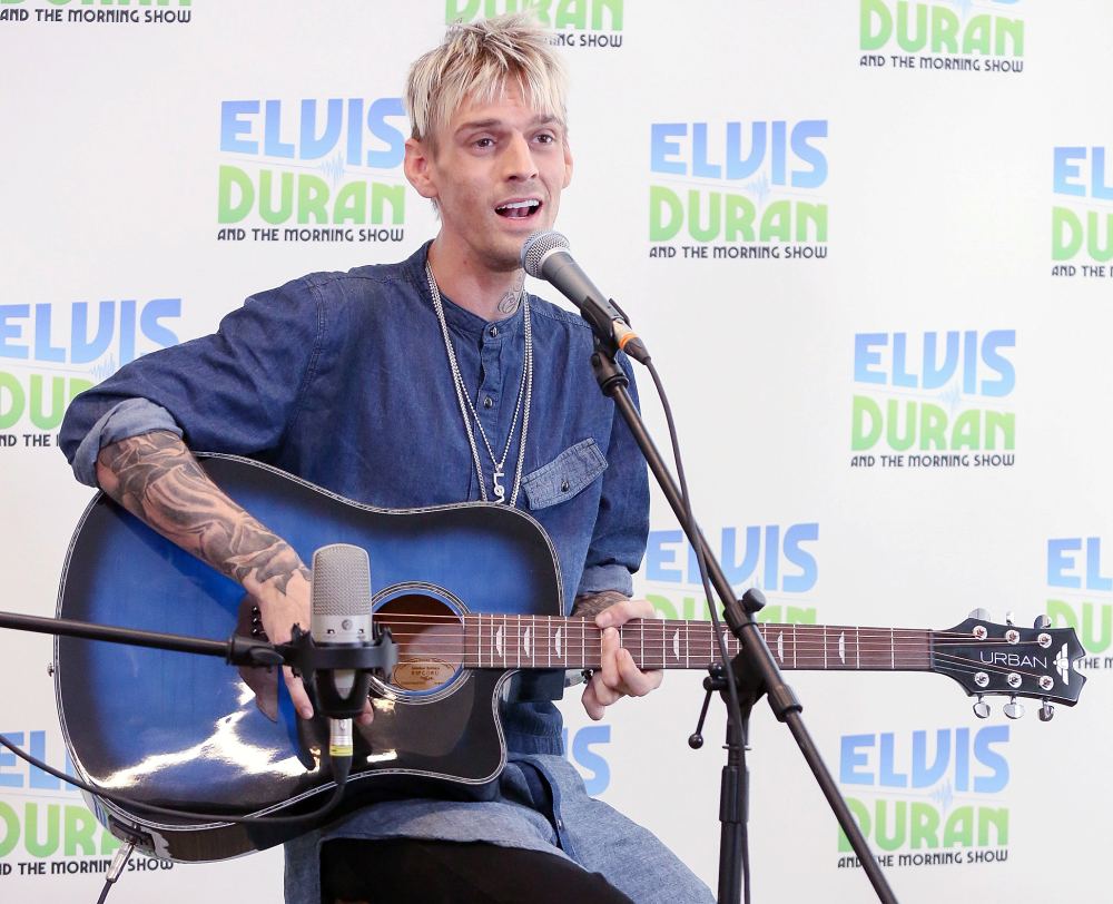 aaron Carter The Elvis Duran Z100 Morning Show