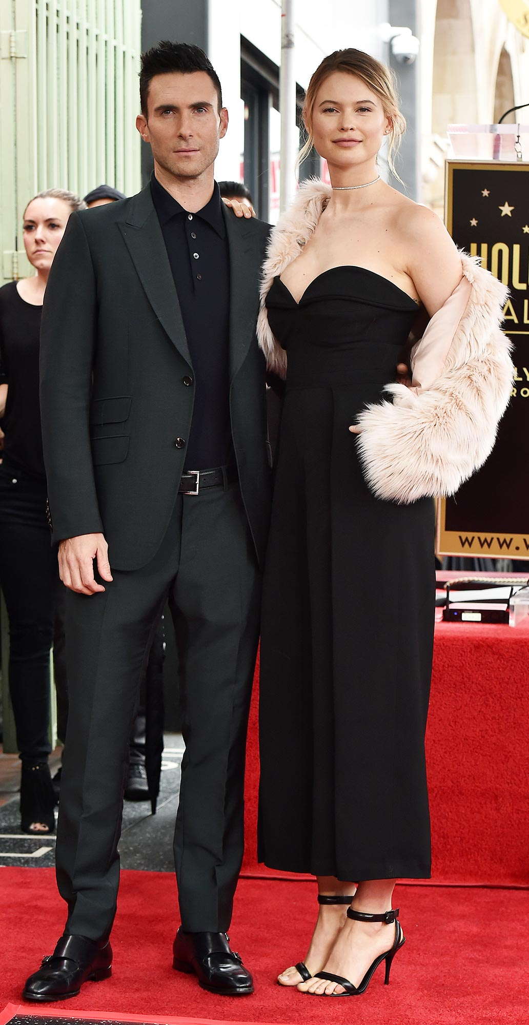 Adam Levine and Behati Prinsloo