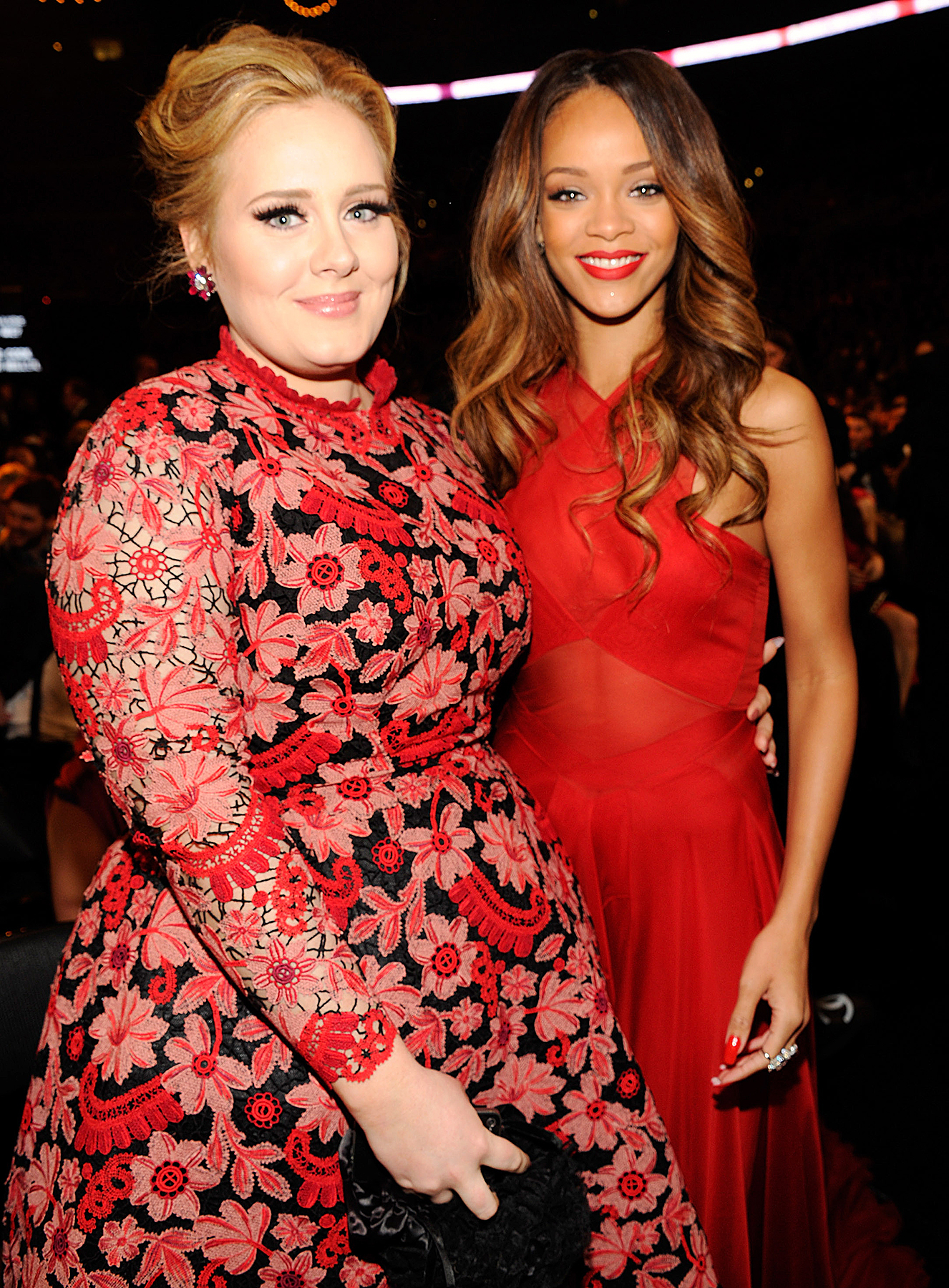 Adele and Rihanna