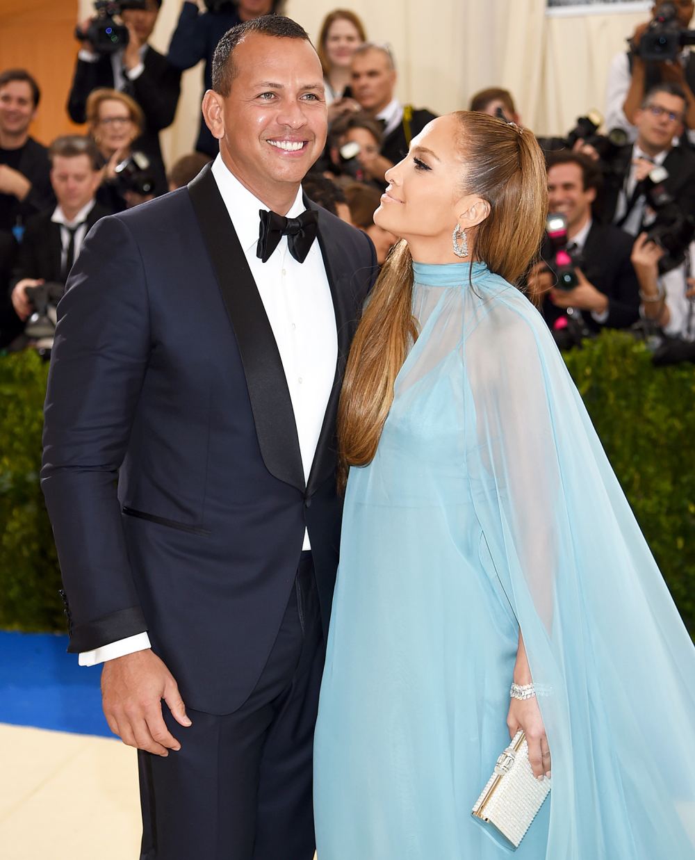 Alex Rodriguez Jennifer Lopez 2017 Met Gala