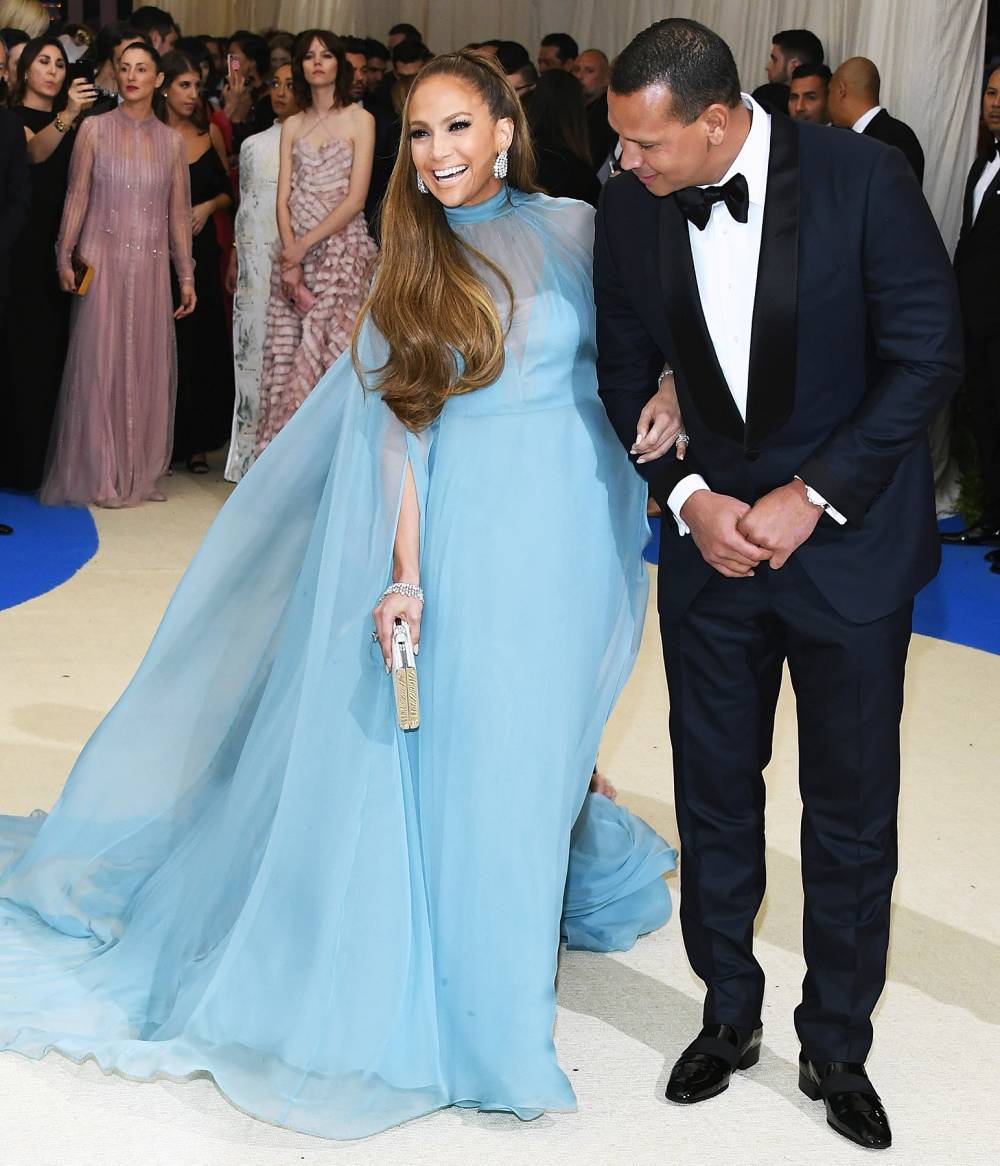 Alex Rodriguez Jennifer Lopez 2017 Met Gala