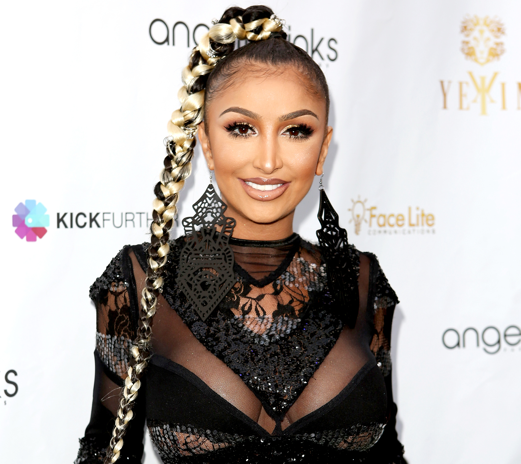 Angel Brinks attends Yekim X Brinks, a day party and fashion experience at Penthouse Nightclub & Dayclub on June 23, 2017 in West Hollywood, California.