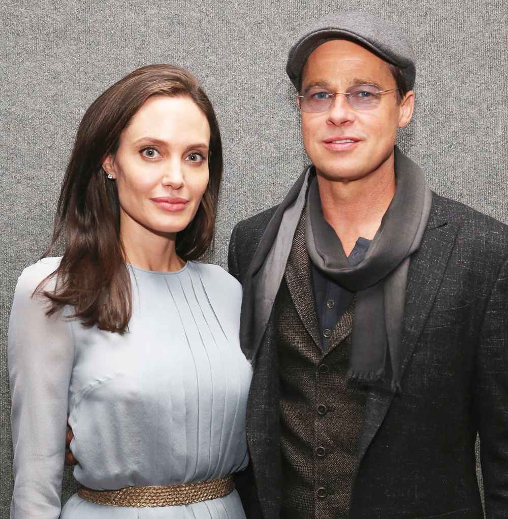 Angelina Jolie and Brad Pitt