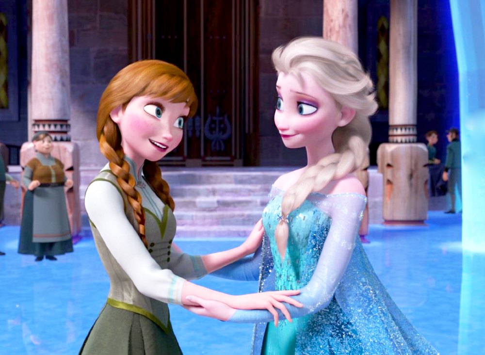 Anna and Elsa Frozen