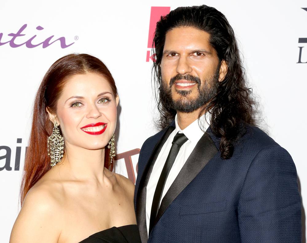 Anna Trebunskaya and Nevin Millan on February 22, 2017 in Los Angeles, California.