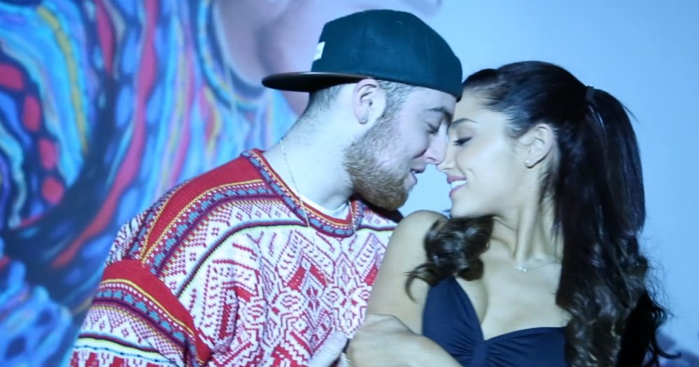 Ariana Grande and Mac Miller in