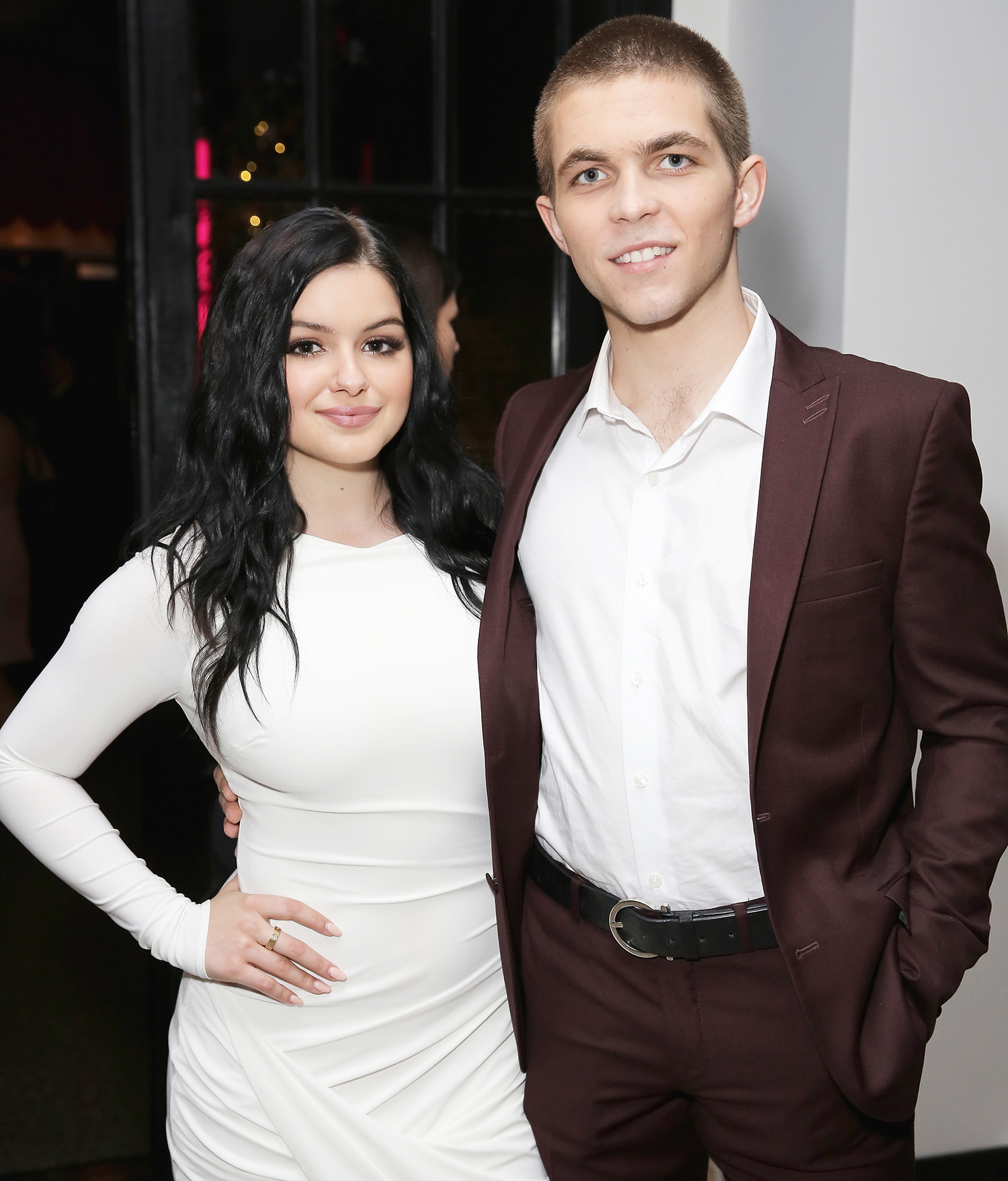 Ariel Winter and Laurent Claude Gaudette