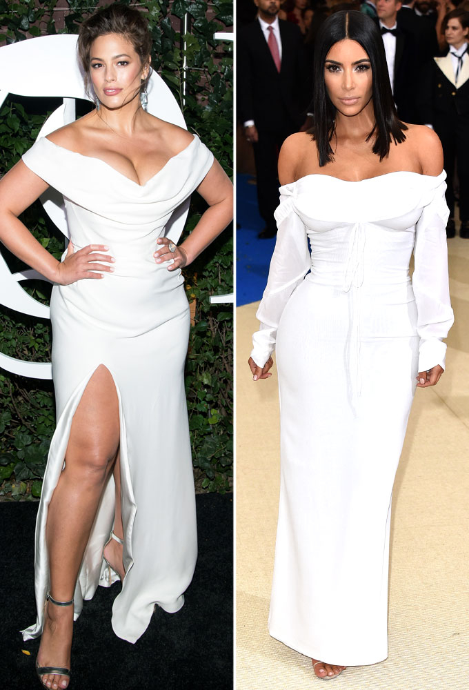 Ashley Graham kim kardahsian