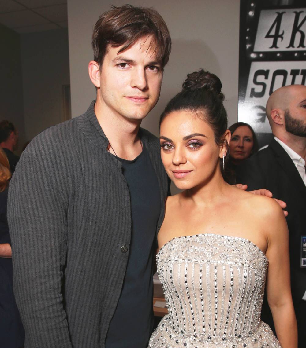 Ashton Kutcher and Mila Kunis