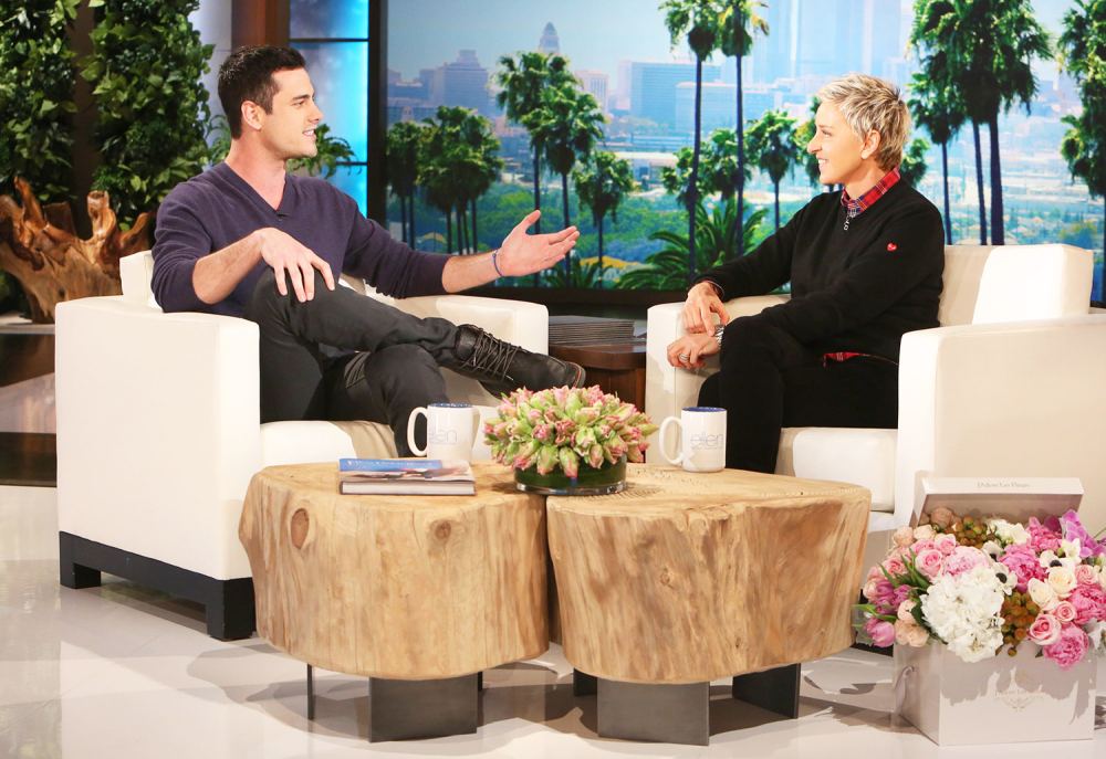 Ben Higgins and Ellen DeGeneres