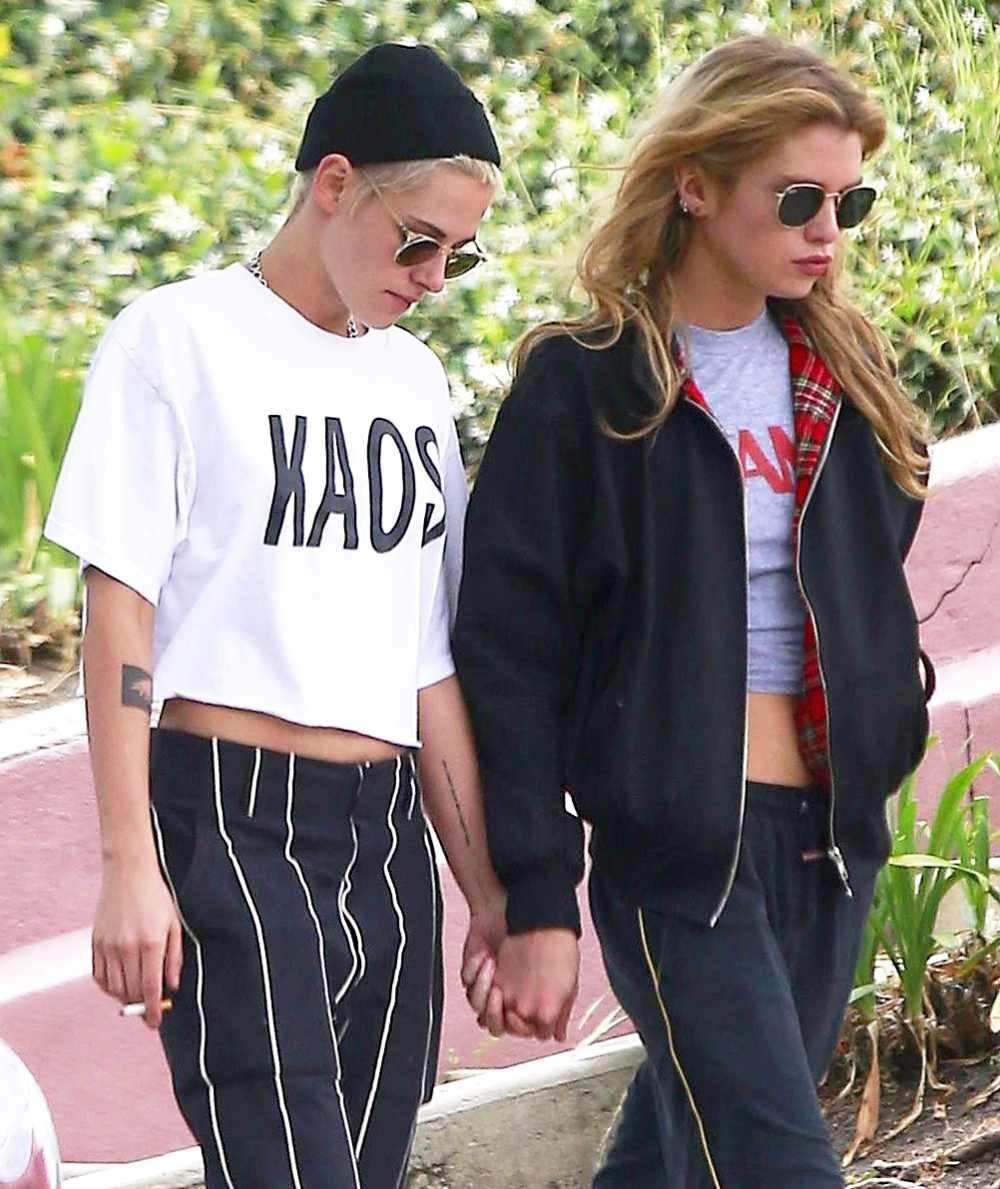 Kristen Stewart and Stella Maxwell