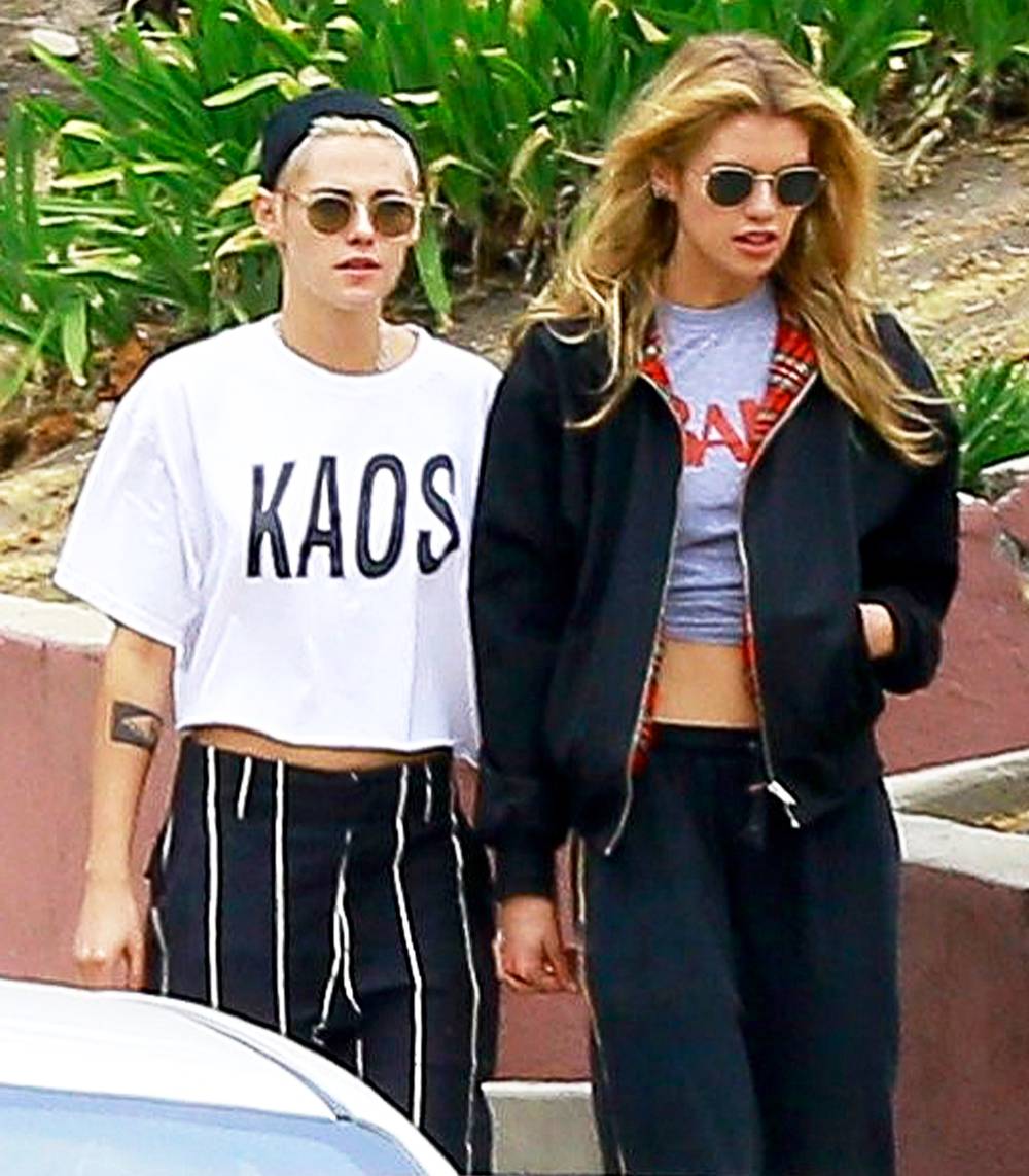 Kristen Stewart and Stella Maxwell