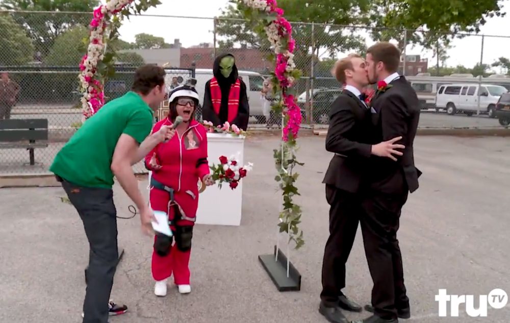 Rachel Dratch and Billy Eichner