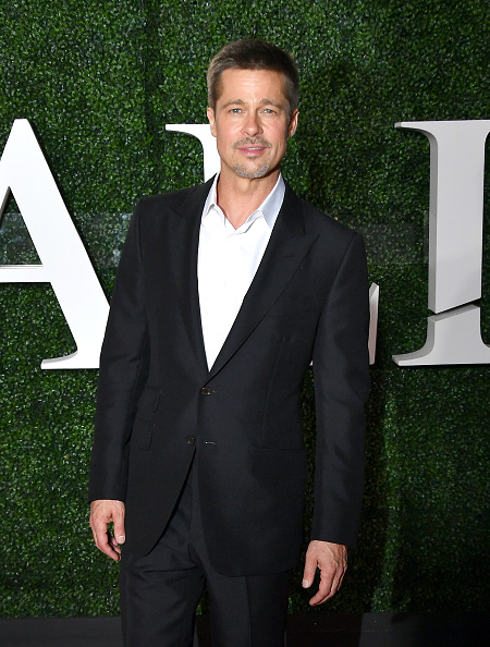 Brad Pitt at an Allied fan event