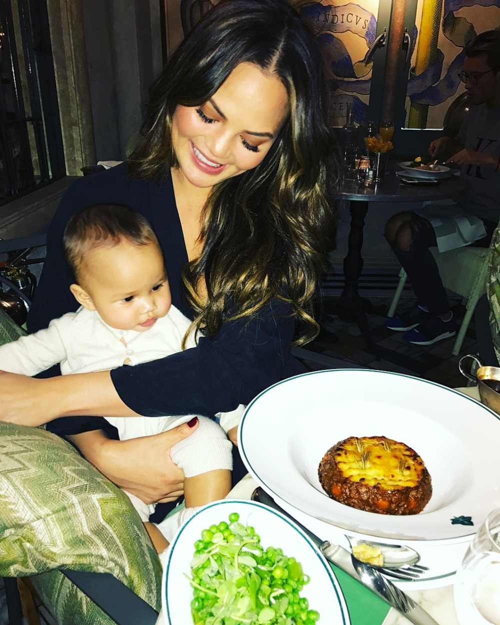 Chrissy Teigen Luna food