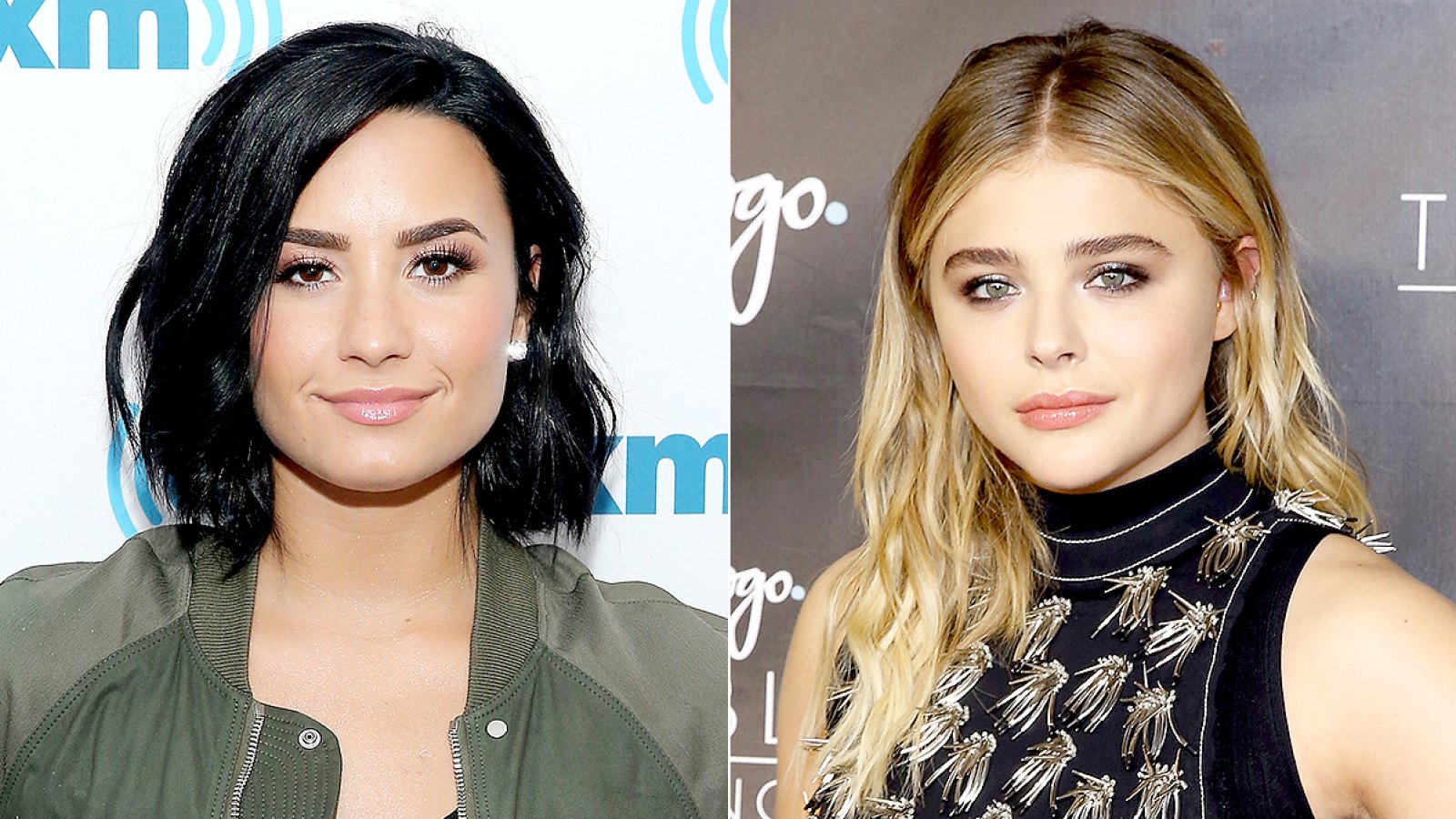 Demi Lovato and Chloe Grace Moretz