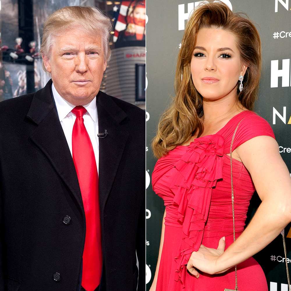 Donald Trump and Alicia Machado