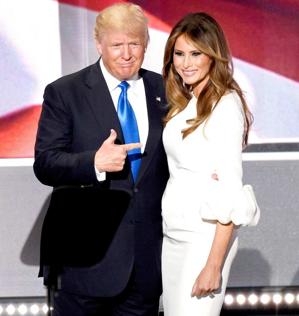 Donald Trump and Melania Trump