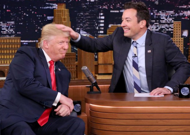 Donald Trump and Jimmy Fallon