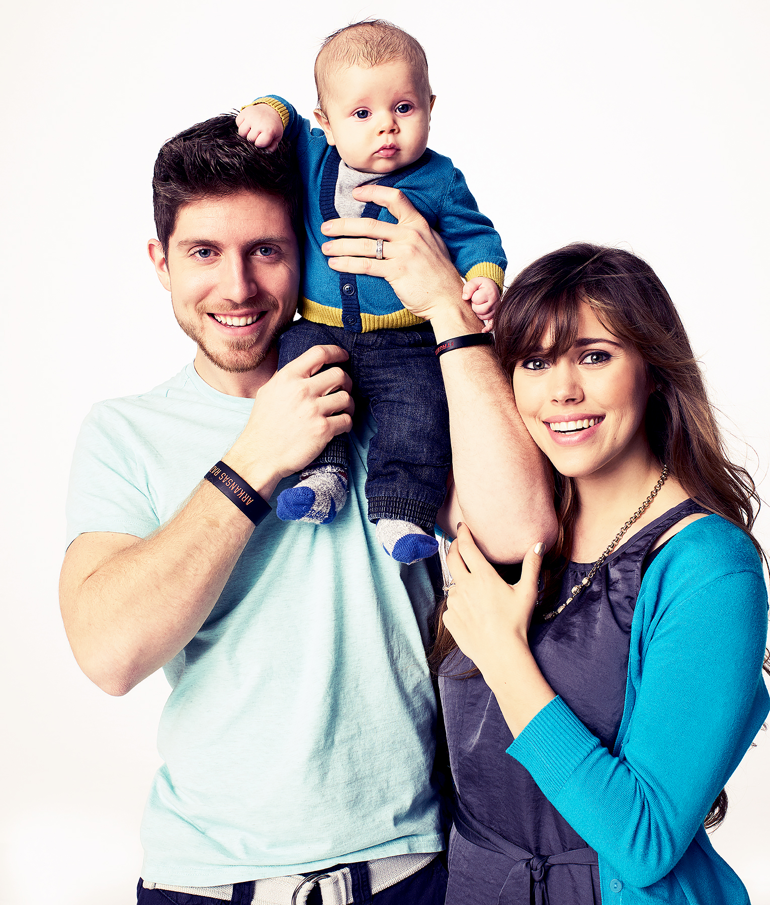 Ben Seewald, Spurgeon Seewald, and Jessa (Duggar) Seewald.