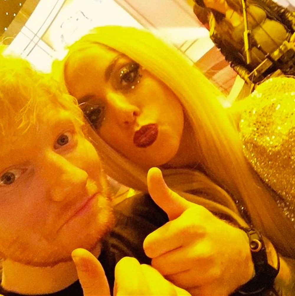 Ed Sheeran Lady Gaga