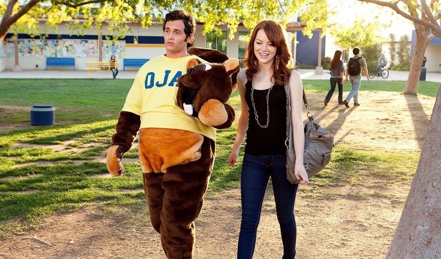 Penn Badgley, Emma Stone