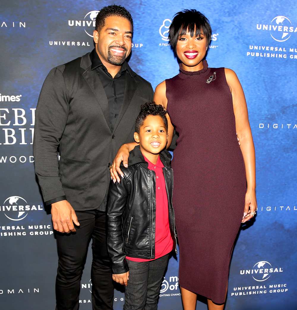 Jennifer Hudson and David Otunga and David Daniel Jr.