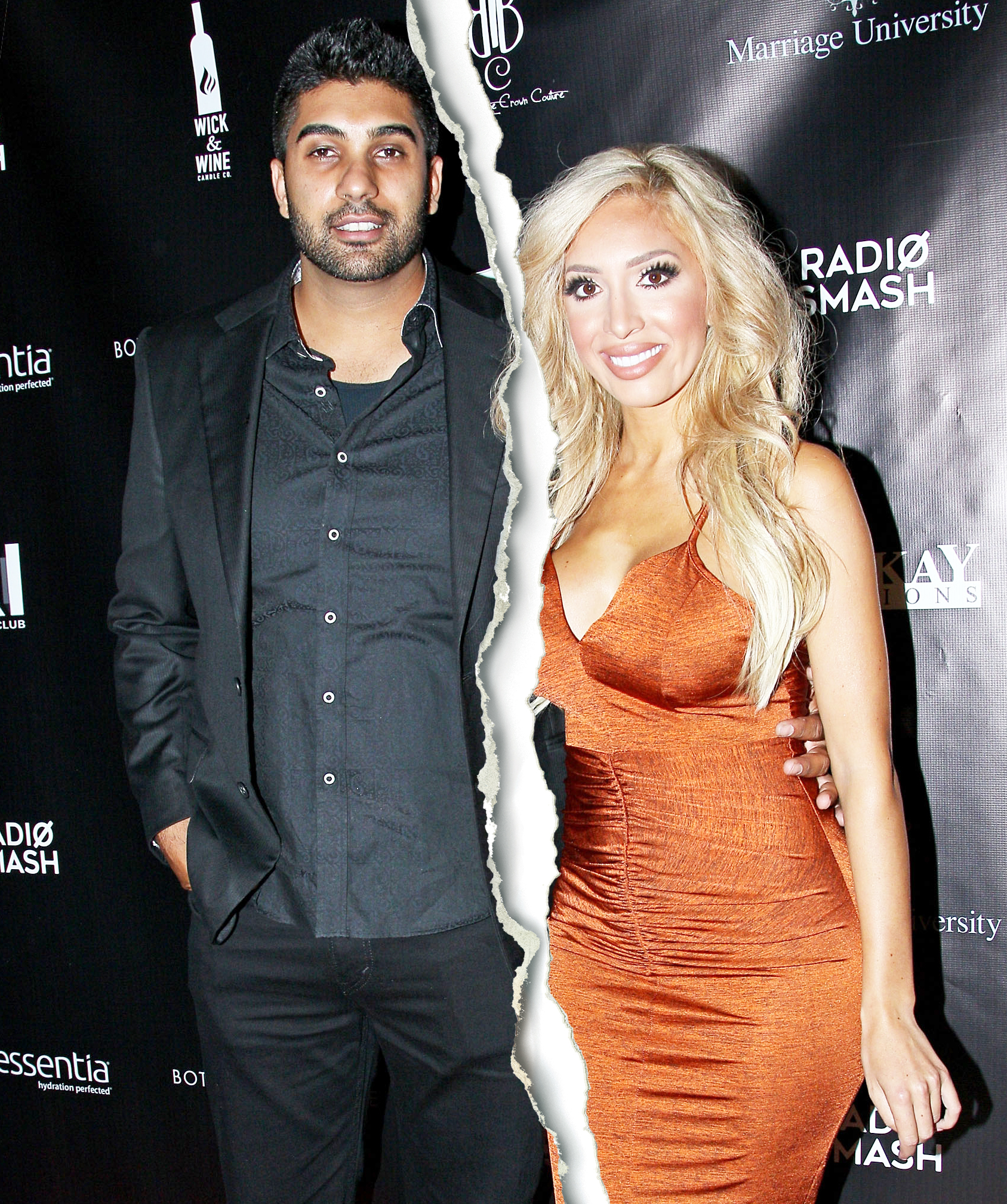 Simon Saran and Farrah Abraham