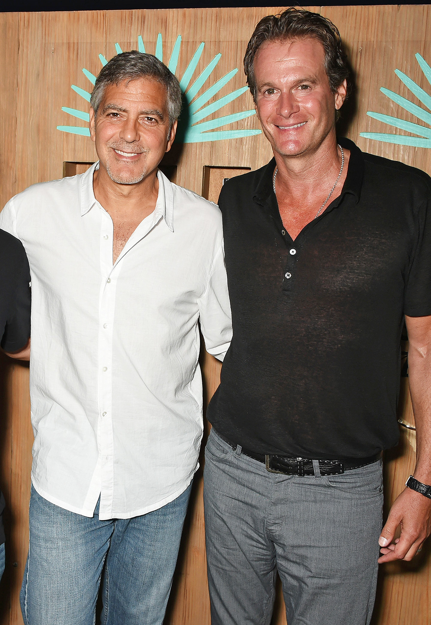 George Clooney and Rande Gerber