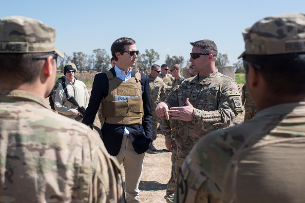 Jared Kushner Mocked for Wearing a Flak Jacket Over Blazer