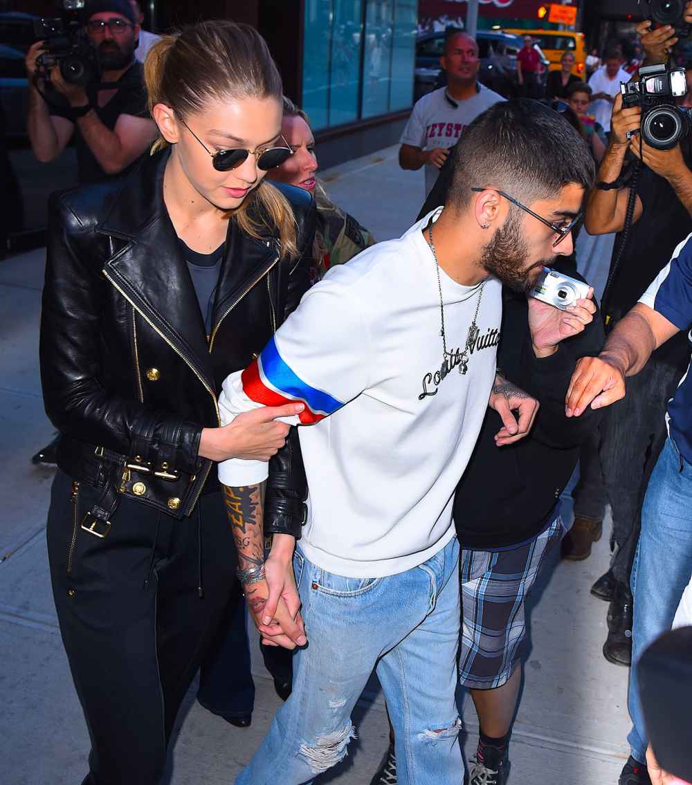 Gigi Hadid and Zayne Malik