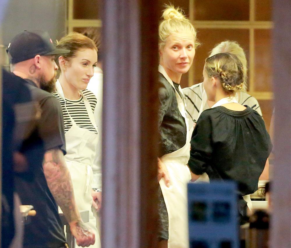 Benji Madden, Gwyneth Paltrow, and Nicole Richie