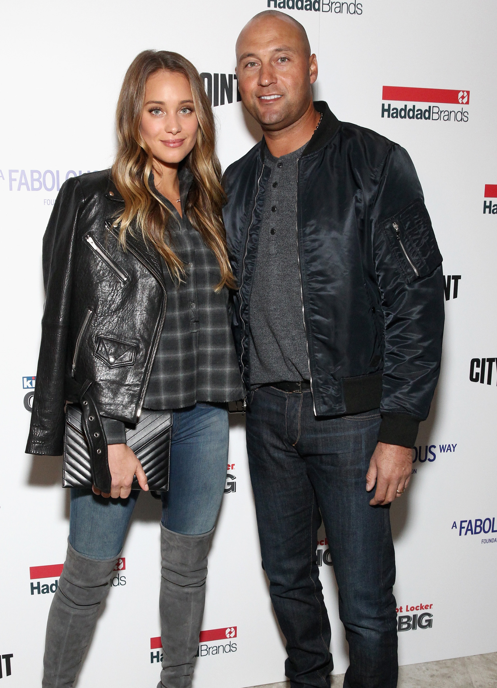 Hannah Davis and Derek Jeter
