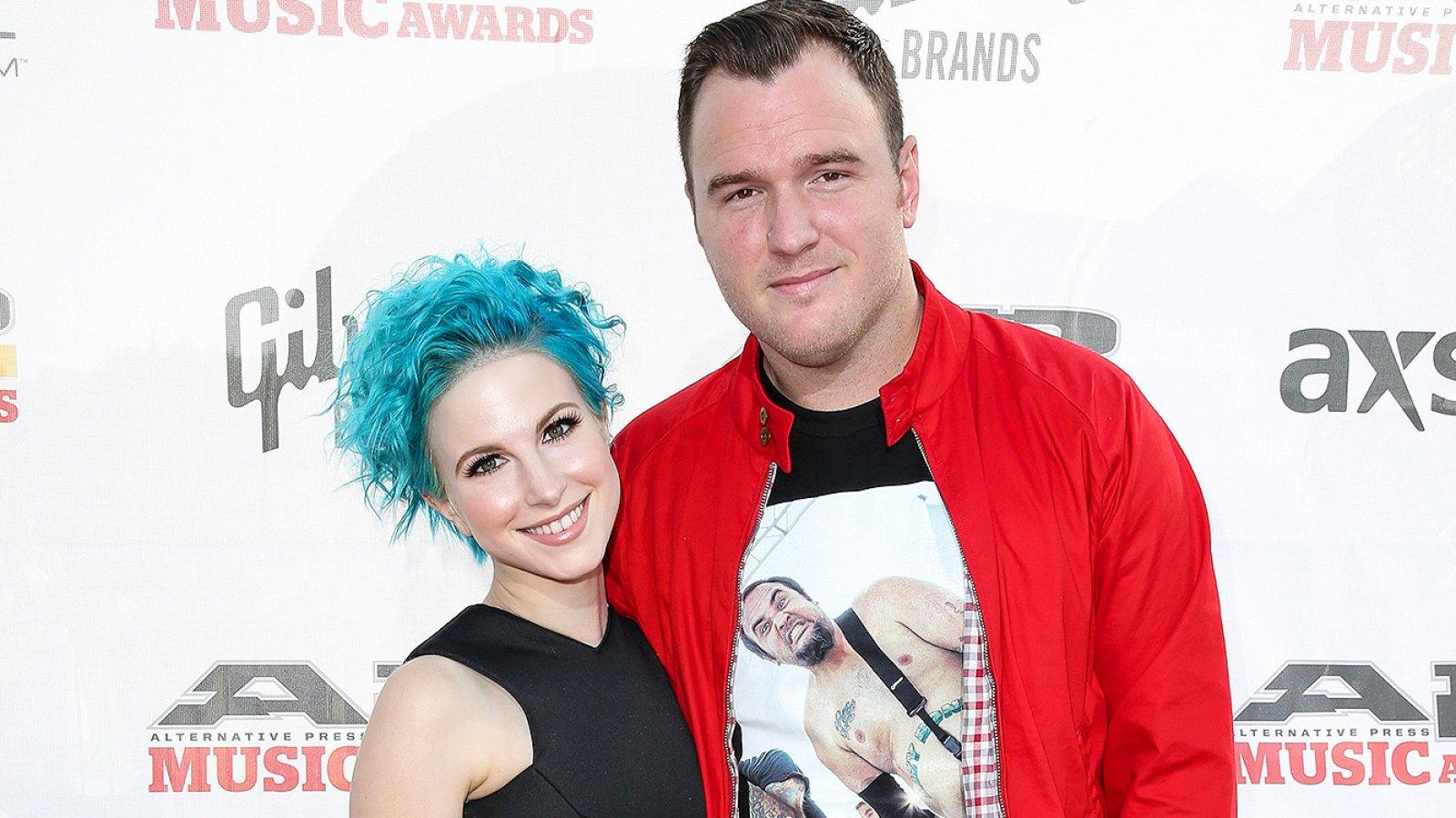 Hayley Williams and Chad Gilbert