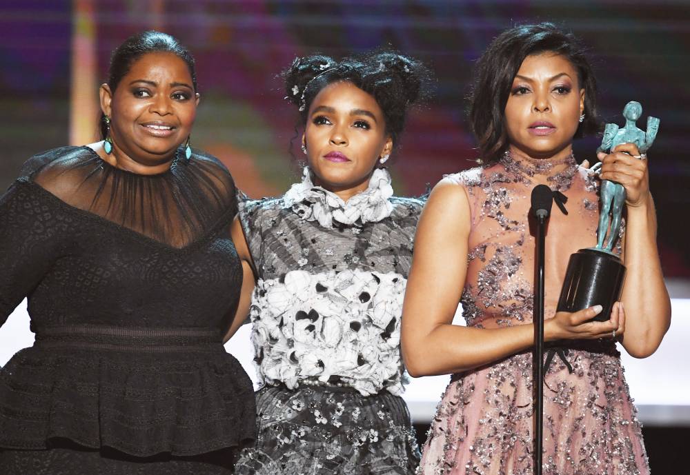 Octavia Spencer, Janelle Monae and Taraji P. Henson